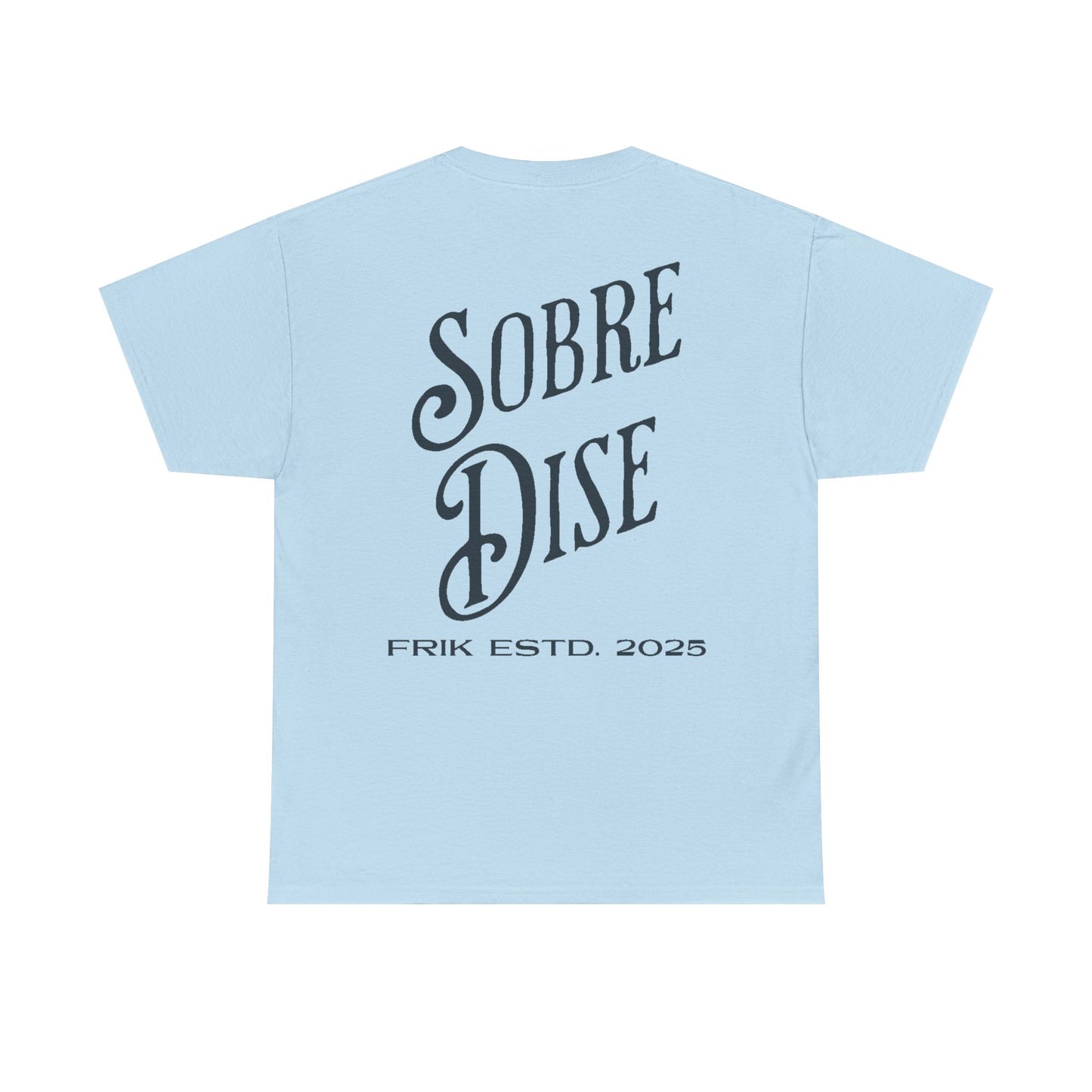 Sobre Dise Tee (Unisex, Light Blue)