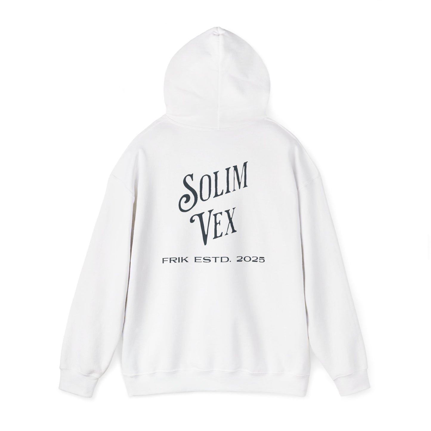 Solim Vex Hoodie (Unisex, White)