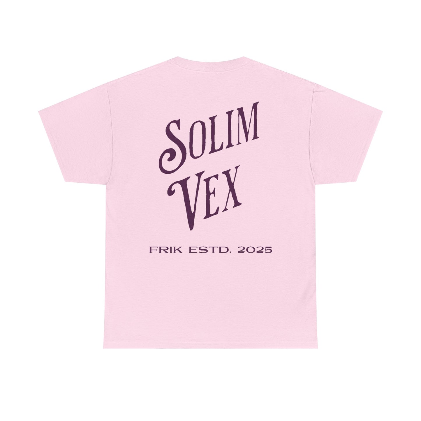 Solim Vex Tee (Unisex, Light Pink)