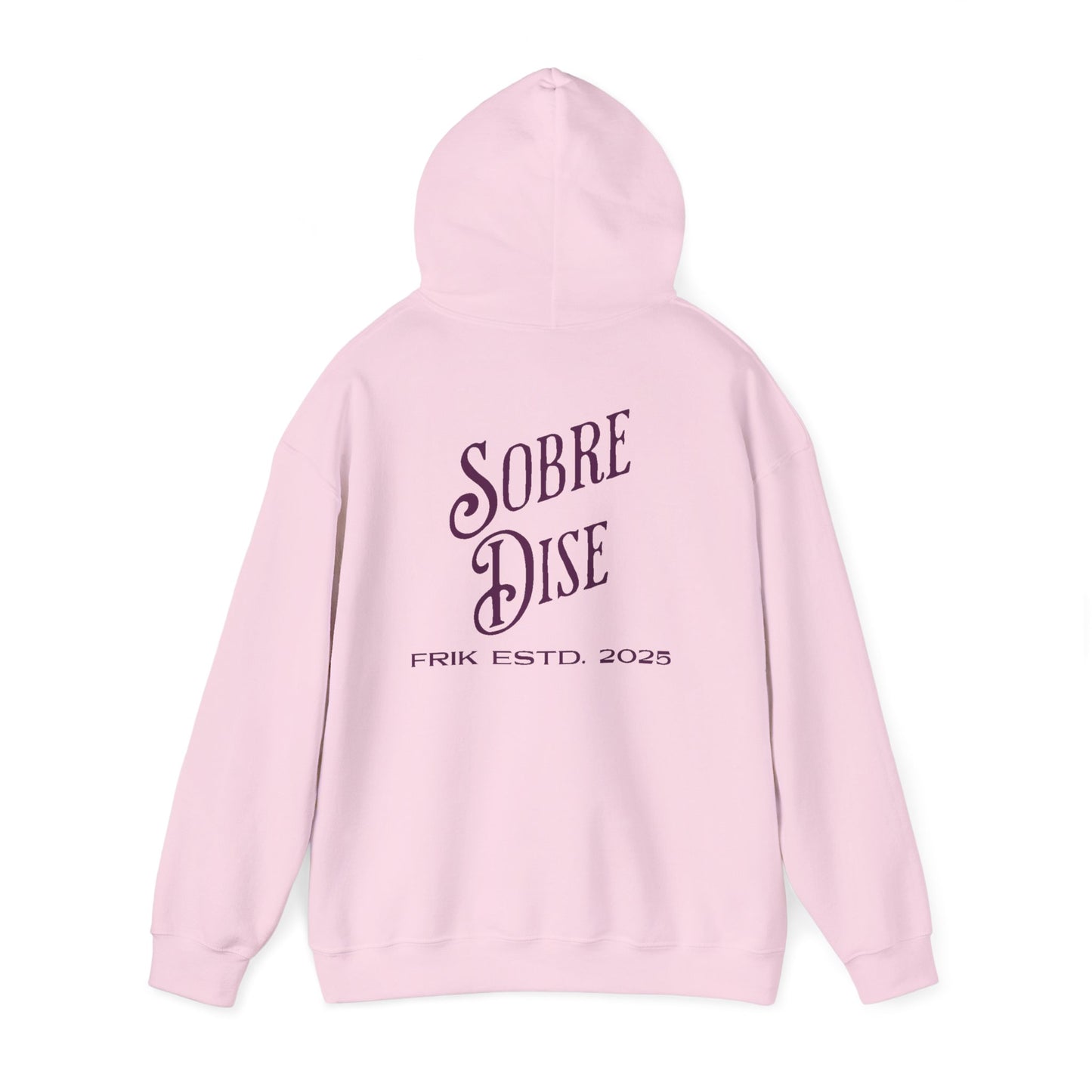 Sobre Dise Hoodie (Unisex, Light Pink)
