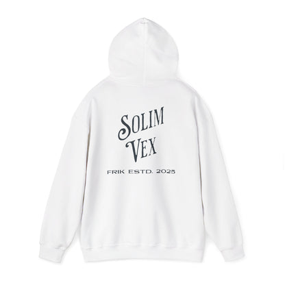 Solim Vex Hoodie (Unisex, White)